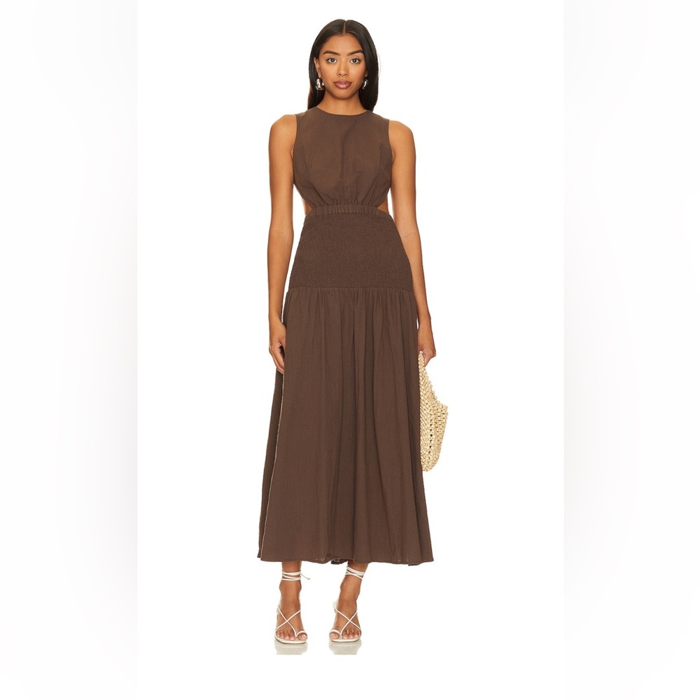 SNDYS Lottie Dress in Chocolate